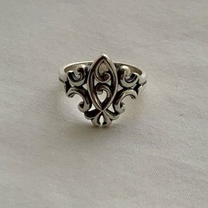 JAMES AVERY Scrolled Ichthus Ring